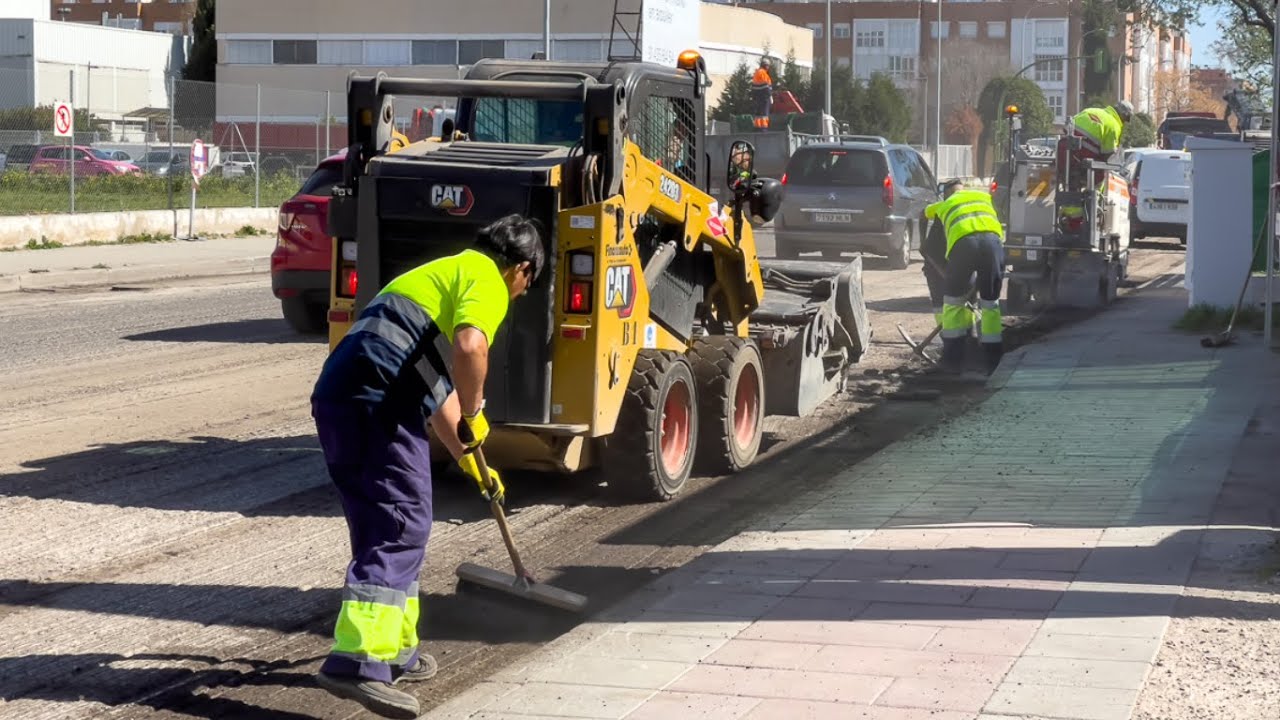 Torrejón de Ardoz está asfaltando 125 000 metros cuadrados en 19 calles