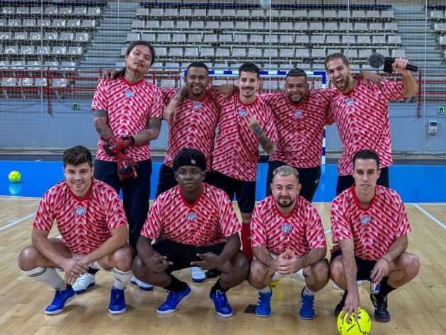 El Pabellón Jorge Garbajosa acoge un partido de fútbol sala de freestylers y creadores de contenido