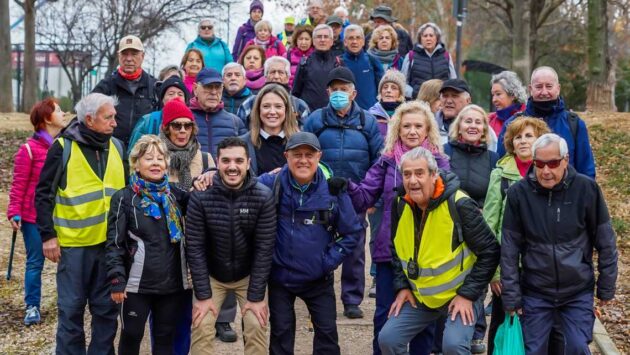 Los mayores de Torrejón disfrutan de ‘Ruta del Polvorón’